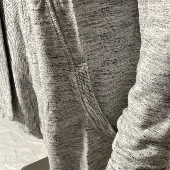 Athleta Womens light Gray Size Xtra Small Open Front Long Sleeve Cardigan - Picture 6 of 14